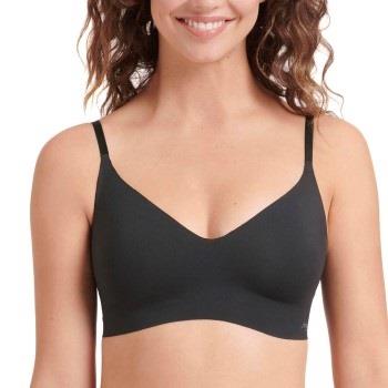 Sloggi BH ZERO Microfibre 2.0 Bralette Svart Medium Dame