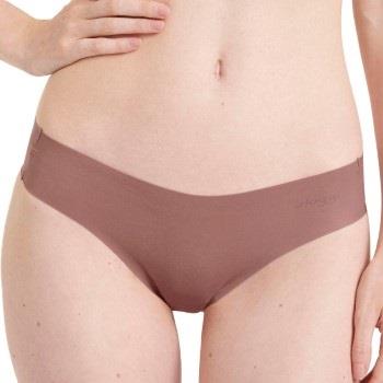 Sloggi Truser ZERO Microfibre 2.0 Hipstring Brief Brun Small Dame