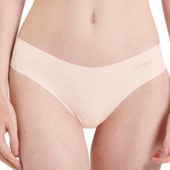 Sloggi Truser 2P ZERO Modal 2.0 Hipstring Briefs Krem X-Small Dame