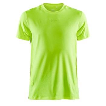 Craft ADV Esssence SS Tee M Limegrønn polyester Large Herre