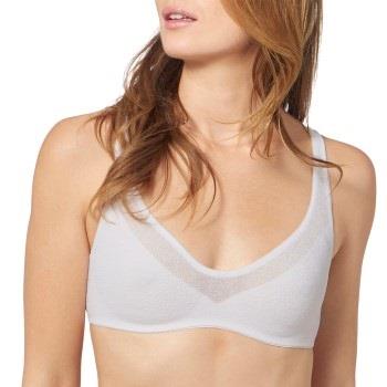 Sloggi BH 2P Oxygene Infinite Soft Bra Hvit Small Dame