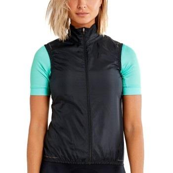 Craft Essence Wind Vest W Svart polyester Small Dame