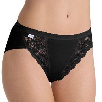 Sloggi Truser 2P Chic Tai Briefs Svart bomull 40 Dame