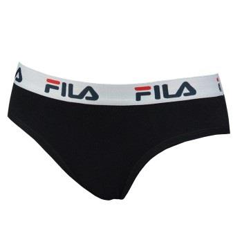 FILA Truser Women String Svart bomull Small Dame