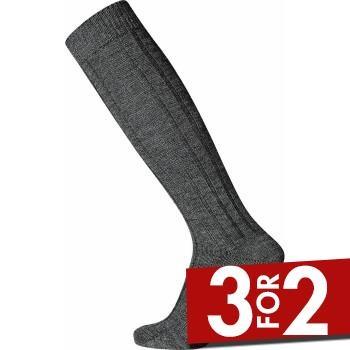 Egtved Strømper Wool Kneehigh Sock Grå Str 40/45 Herre