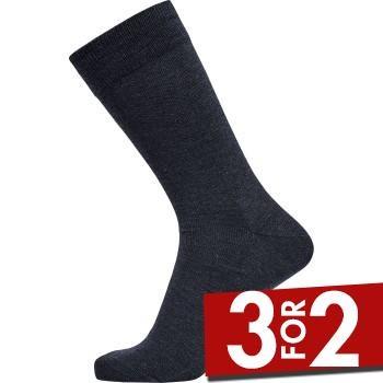 Egtved Strømper Wool Sock Svart Str 36/41