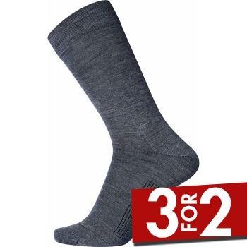 Egtved Strømper Wool Sock Blå Str 40/45