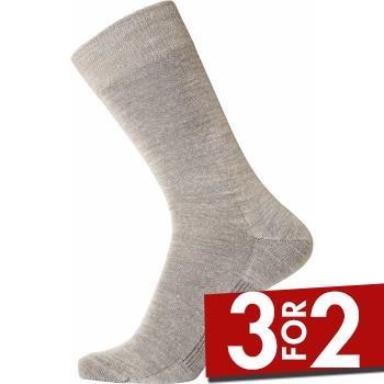 Egtved Strømper Wool Sock Beige Str 45/48