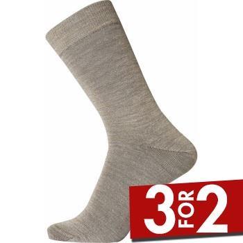 Egtved Strømper Wool Twin Sock Sand Str 45/48