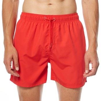 Bruno Banani Badebukser 2 0 Swim Boxer Wave Rød polyester Small Herre