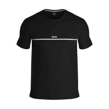 BOSS Unique T-Shirt Svart bomull Small Herre