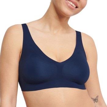 Sloggi BH ZERO Feel 2 0 Bralette Marine Small Dame