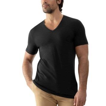 Mey Dry Cotton Colour V Neck T-Shirt Svart X-Large Herre