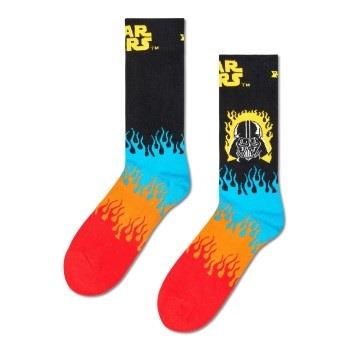 Happy socks Strømper Star Wars Dart Vader Sock Svart mønstret bomull S...