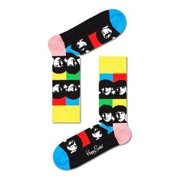 Happy socks Strømper Beatles All Together Now Sock Svart mønstret bomu...