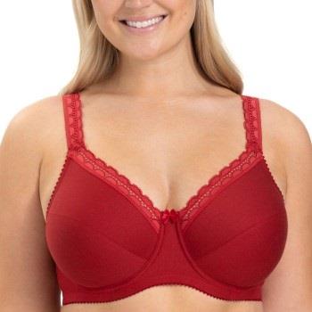 Miss Mary Cotton Comfort Underwired Bra BH Rød F 80 Dame