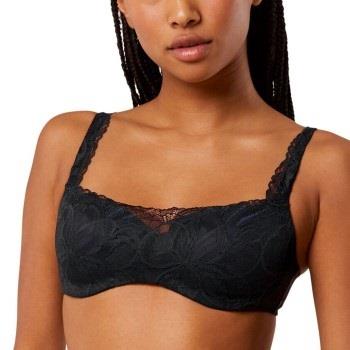 Triumph BH Body Make-Up Illusion Lace Balconette Svart B 70 Dame