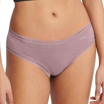 Sloggi Truser 3P GO Crush Hipster Briefs Sand/rosa bomull X-Small Dame