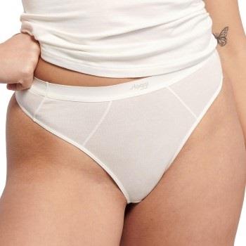 Sloggi Truser 2P Ever Ease String Briefs Hvit bomull Medium Dame