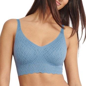 Sloggi BH ZERO Feel Bliss Bralette Lysblå Medium Dame