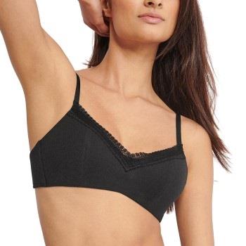 Sloggi BH GO Ribbed Padded Bra Svart Medium Dame