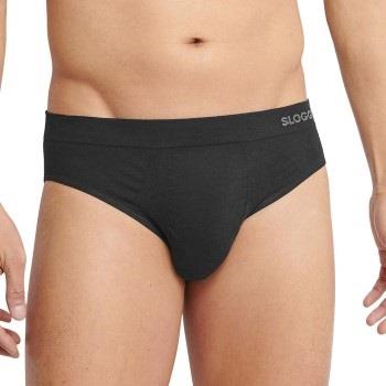 Sloggi 2P Men GO Smooth Classic Briefs Svart Small Herre