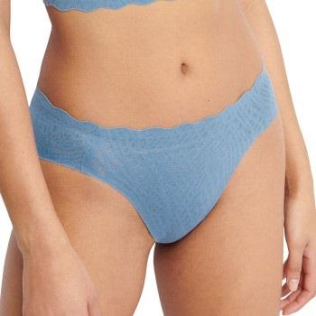 Sloggi Truser ZERO Feel Bliss High Leg Brief Lysblå Medium Dame