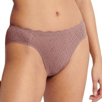 Sloggi Truser ZERO Feel Bliss High Leg Brief Brun Large Dame