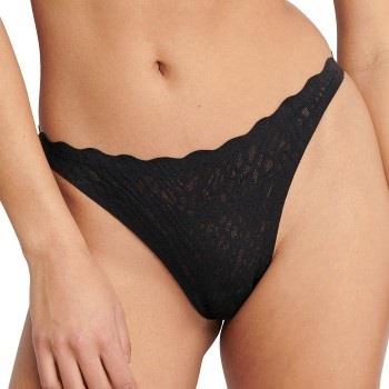 Sloggi Truser ZERO Feel Bliss String Brief Svart Large Dame