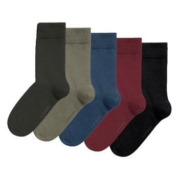 Björn Borg Strømper 5P Essential Ankle Sock Mixed Str 41/45 Herre