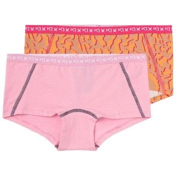 Kari Traa Truser 2P Tina Hipster Rosa bomull Medium Dame