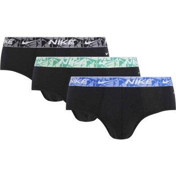 Nike 9P Cotton Stretch Briefs Multi-colour-2 bomull Medium Herre