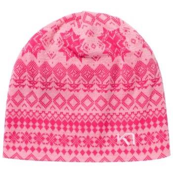 Kari Traa Vilma Beanie Rosa merinoull One Size Dame