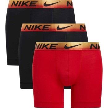 Nike 3P Everyday Essentials Micro Boxer Brief Oransje/Rød polyester Me...