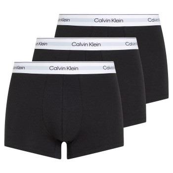 Calvin Klein 3P Modern Cotton Stretch Trunk Svart/Hvit bomull Small He...