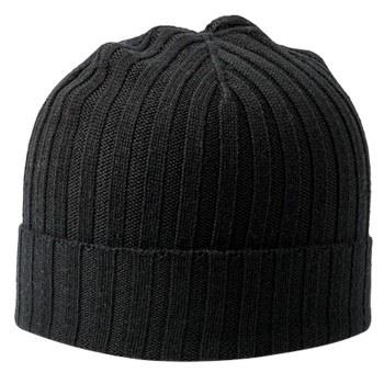 Amanda Christensen Beanie Svart merinoull One Size