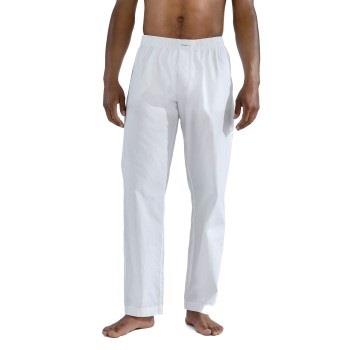 Bread and Boxers Woven Pyjama Pants Hvit økologisk bomull Large Herre