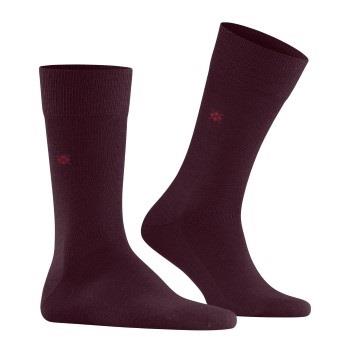 Burlington Strømper Leeds Wool Sock Vinrød  Str 40/46 Herre