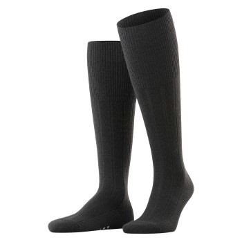 Falke Strømper Lhasa Rib Knee-High Sock Svart Str 39/42 Herre