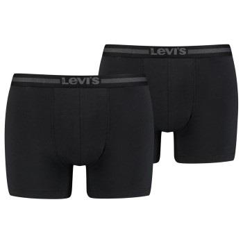 Levis 2P Tencel Boxer Brief Svart lyocell X-Large Herre