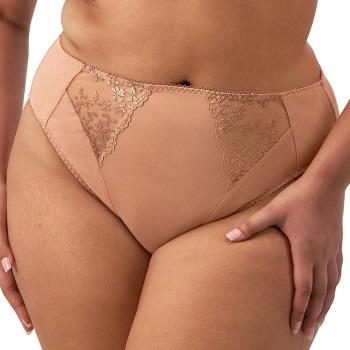 Elomi Truser Zarla High Leg Brief Beige polyamid XX-Large Dame