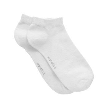 Resteröds Strømper 5P Organic Ankle Socks Hvit Str 40/45