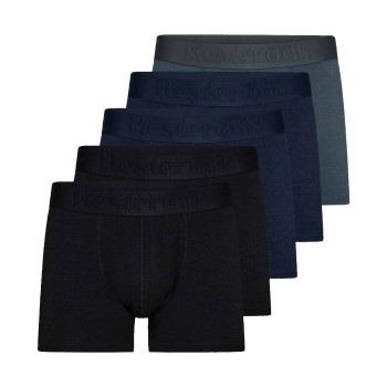 Resteröds 5P Organic Cotton Boxer Multi-colour-2 økologisk bomull Medi...