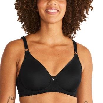 Swegmark BH Iris Wire Bra Svart polyamid B 80 Dame