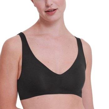 Sloggi BH Zero Feel 2 0 Soft Bra Svart Large Dame