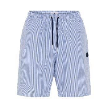 JBS of Denmark Seersuck Shorts Lysblå Small Herre