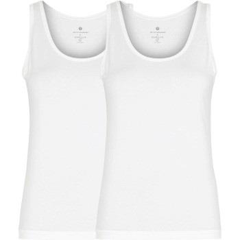 JBS of Denmark 2P Singlet Hvit Small Dame