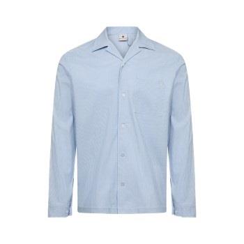 JBS of Denmark Woven PJ Shirt Lysblå Medium Herre