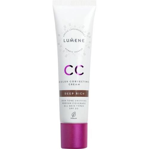 Lumene CC Color Correcting Cream SPF20 Deep Rich - 30 ml