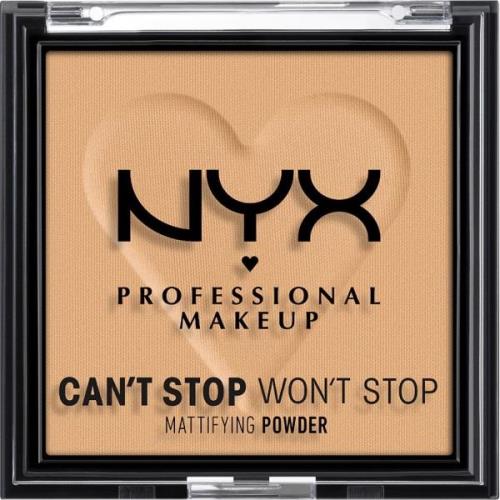 NYX Professional Makeup Can’t Stop Won’t Stop Mattifying Powder Golden...